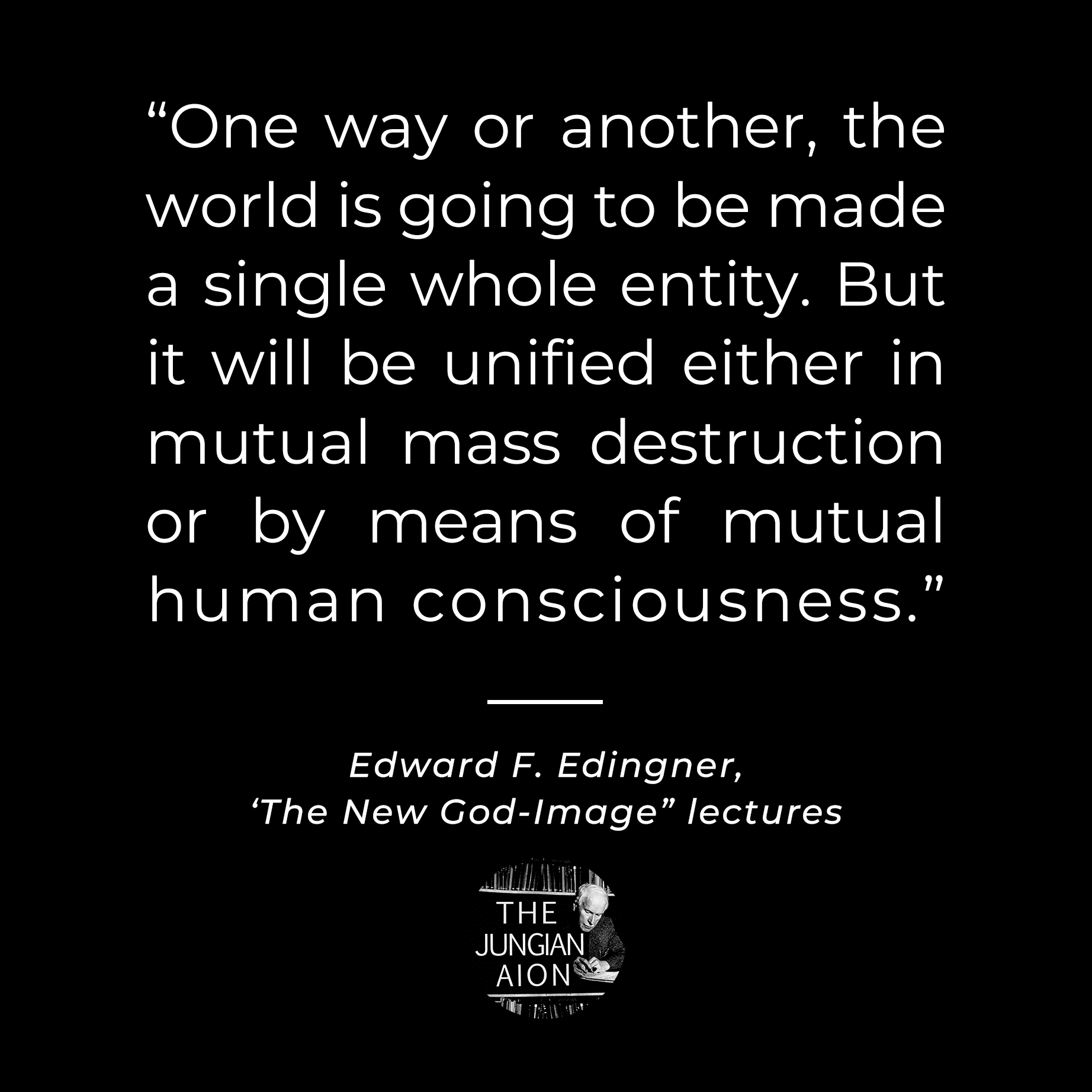 The World Will Be Made Whole – One Way or Another