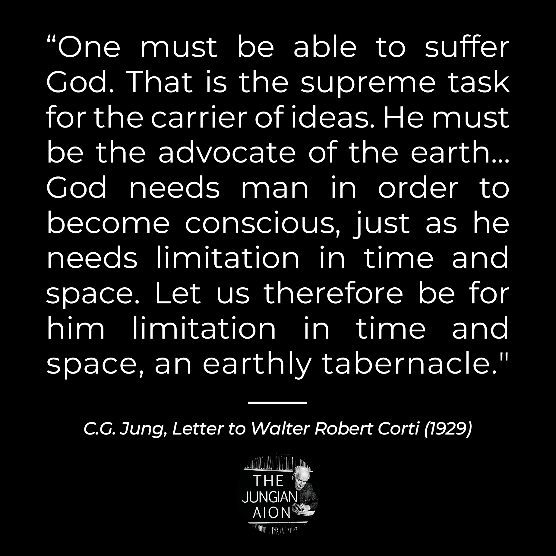 God Needs Man in Order to Become Conscious